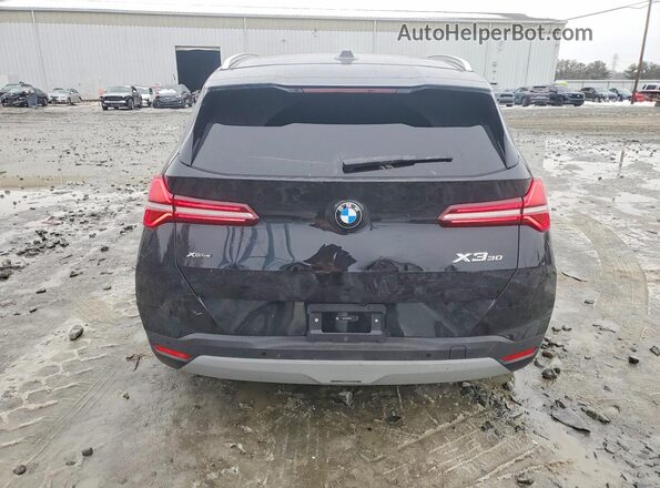 5UX53GP06S9020164 2025 BMW X3 Черный Вид сзади