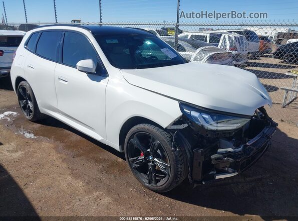 5UX53GP09S9061243 2025 BMW X3 Белый Передняя правая четверть