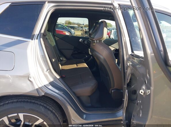 5UX53GP0XT9272954 2026 BMW X3 Gray Widok naklejki z numerem VIN