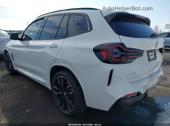 5UX83DP00R9W79105 2024 BMW X3 Белый Задняя левая четверть