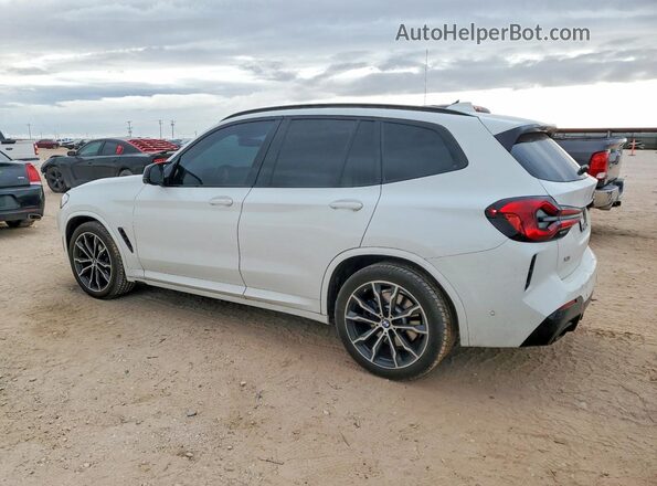 5UX83DP07N9J41737 2022 BMW X3 White Rear left