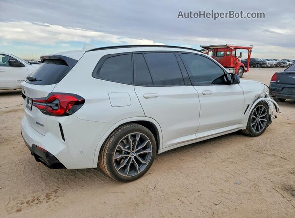 5UX83DP07N9J41737 2022 BMW X3 White Rear right