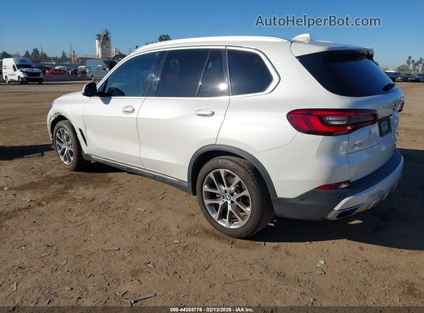 5UXCR4C03L9B30913 2020 BMW X5 Белый Задняя левая четверть