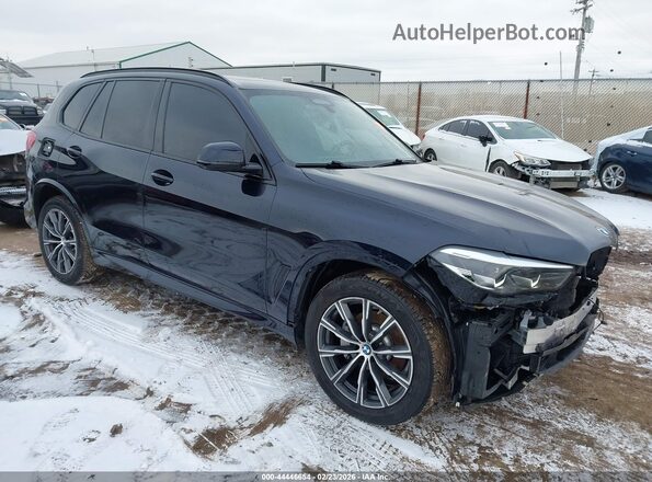 5UXCR6C09M9D89628 2021 BMW X5 Black Передня права чверть
