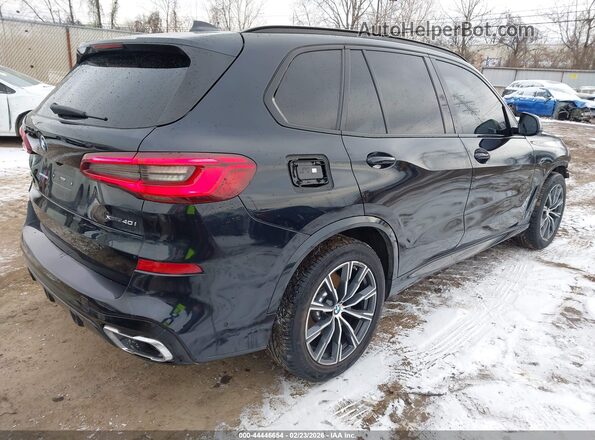 5UXCR6C09M9D89628 2021 BMW X5 Black Задня права чверть