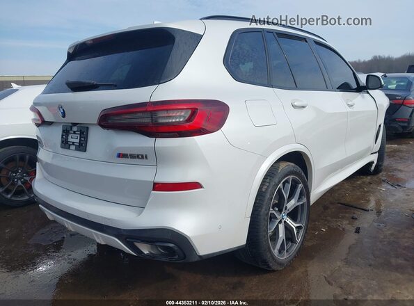 5UXCR6C09P9R22756 2023 BMW X5 White Задня права чверть