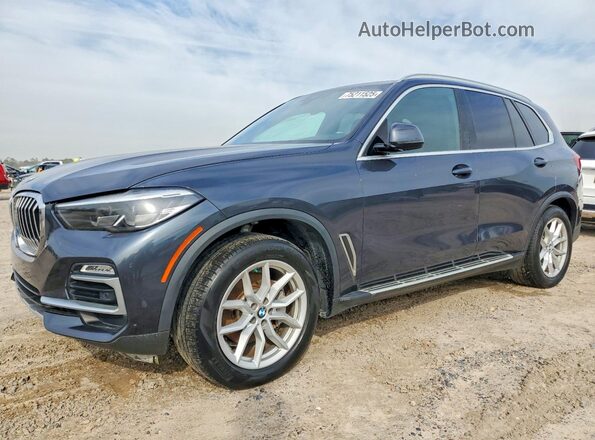 5UXCR6C51KLL01650 2019 BMW X5 Серый Передняя левая четверть