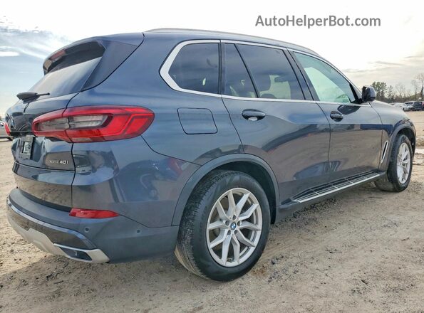 5UXCR6C51KLL01650 2019 BMW X5 Серый Задняя правая четверть