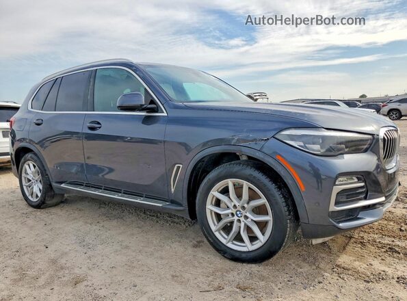 5UXCR6C51KLL01650 2019 BMW X5 Серый Передняя правая четверть