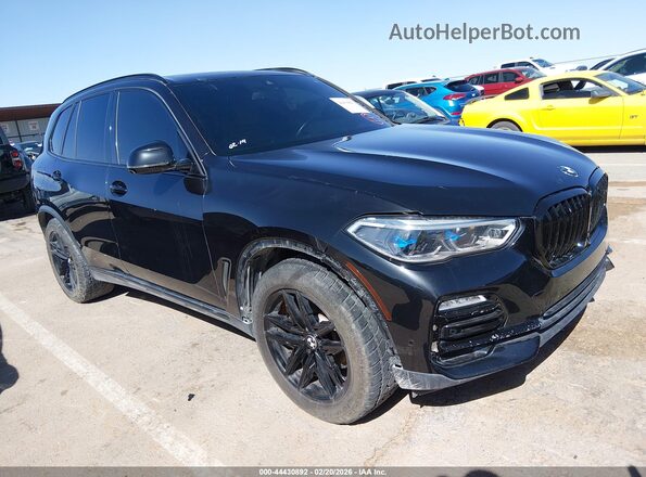 5UXCR6C52KLB12380 2019 BMW X5 Черный Передняя правая четверть