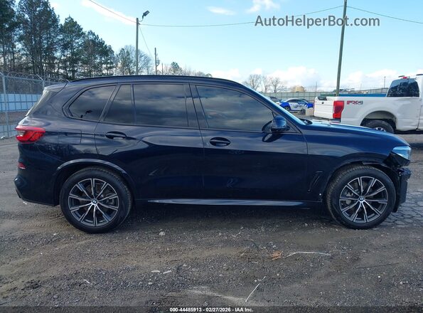 5UXCR6C54KLL09564 2019 BMW X5 Dark Blue Вид задней части салона