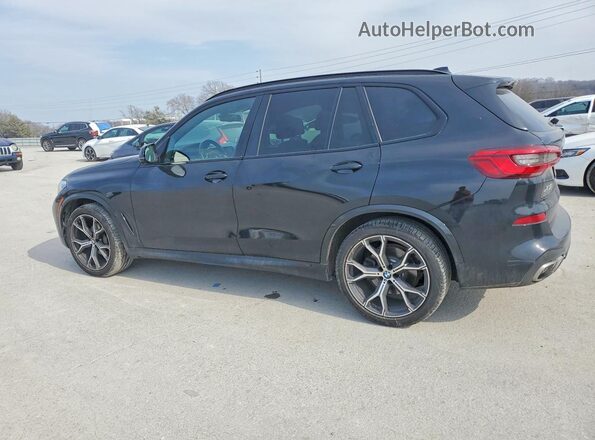 5UXCR6C57KLL02057 2019 BMW X5 Blue Trasero izquierdo