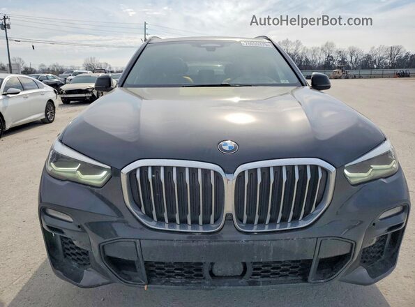 5UXCR6C57KLL02057 2019 BMW X5 Blue Vista frontal