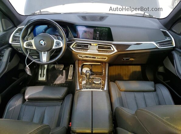 5UXCR6C57KLL02057 2019 BMW X5 Blue Vista del salpicadero