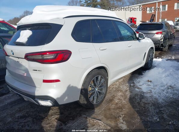 5UXCR6C57KLL35592 2019 BMW X5 Белый Задняя правая четверть