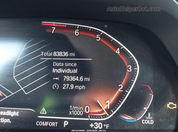 5UXCR6C57KLL35592 2019 BMW X5 Белый 