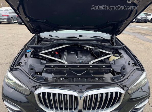 5UXCR6C59KLL06398 2019 BMW X5 Black Widok zestawu wskaźników