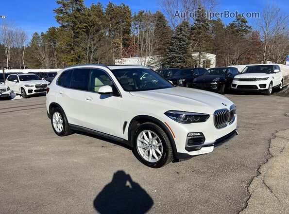 5UXCR6C5XKLL02067 2019 BMW X5 Белый Задняя левая четверть