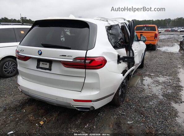 5UXCW2C00N9K39438 2022 BMW X7 Белый Задняя правая четверть