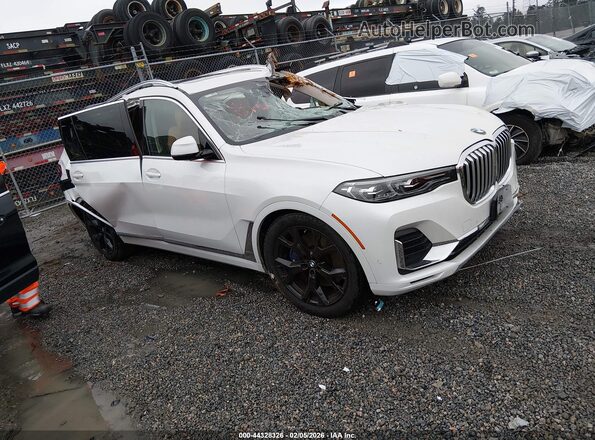 5UXCW2C00N9K39438 2022 BMW X7 Белый Передняя правая четверть