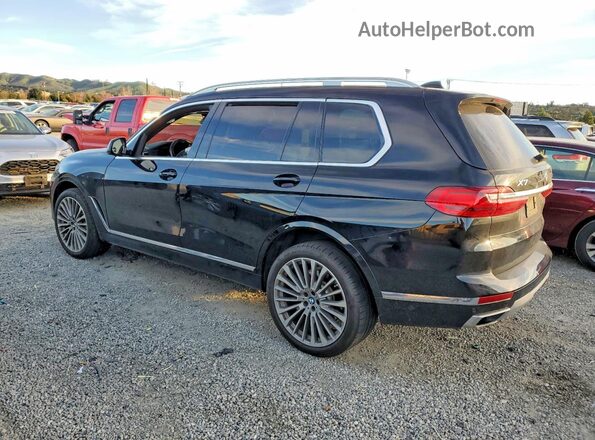 5UXCW2C01L9B41874 2020 BMW X7 Black Tył lewy