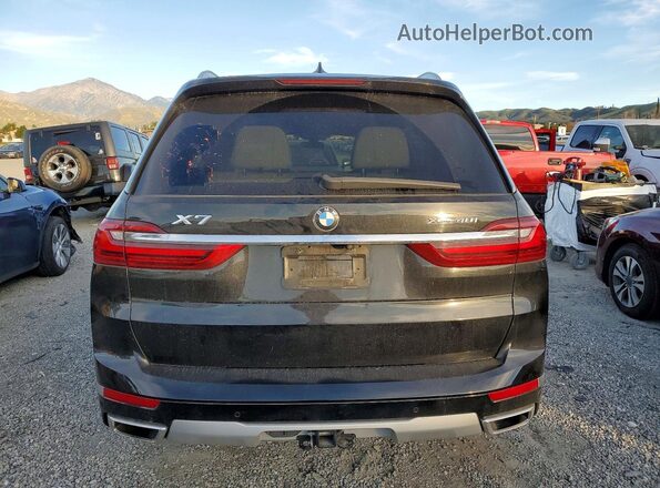 5UXCW2C01L9B41874 2020 BMW X7 Black Widok z tyłu