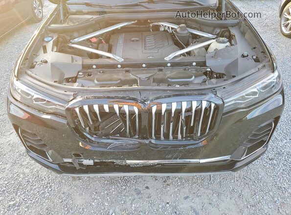 5UXCW2C01L9B41874 2020 BMW X7 Black Widok komory silnika