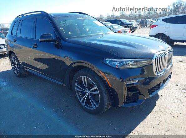 5UXCW2C01M9F27860 2021 BMW X7 Black Передня права чверть