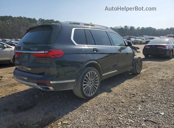 5UXCW2C06M9G75504 2021 BMW X7 Black Հետևի աջ