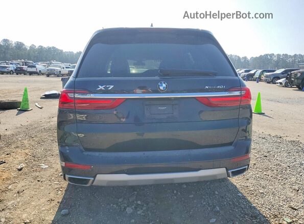 5UXCW2C06M9G75504 2021 BMW X7 Black Հետևի տեսք