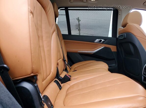 5UXCW2C07N9K01026 2022 BMW X7 Синий Вид задней части салона