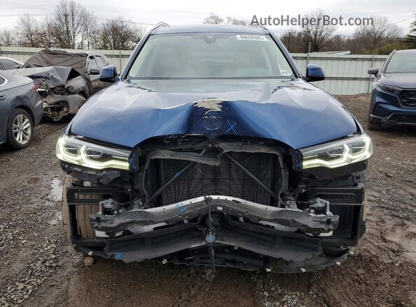 5UXCW2C07N9K01026 2022 BMW X7 Синий Вид спереди