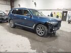 2022 Bmw X7 Xdrive40i Blue vin: 5UXCW2C08N9M79899