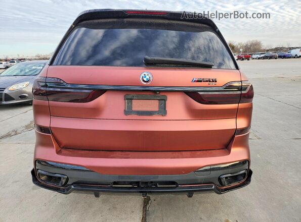 5UXCW2C0XL0E74708 2020 BMW X7 Красный Вид сзади