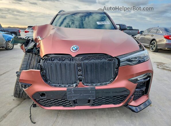 5UXCW2C0XL0E74708 2020 BMW X7 Красный Вид спереди