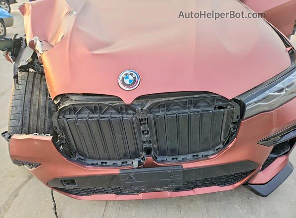 5UXCW2C0XL0E74708 2020 BMW X7 Красный Вид подкапотного пространства