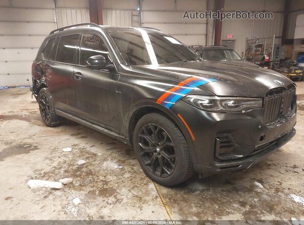 5UXCW2C0XM9F68049 2021 BMW X7 Black Przód prawy