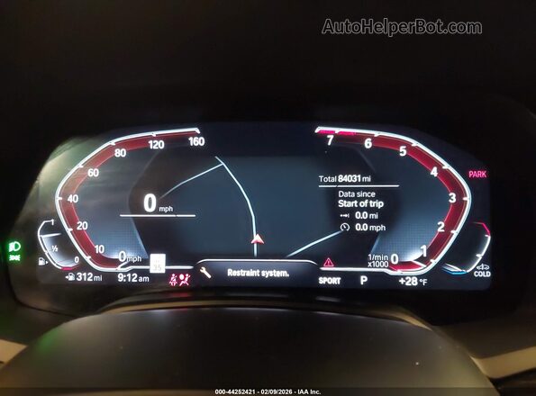 5UXCW2C0XM9F68049 2021 BMW X7 Black Widok tylnych siedzeń