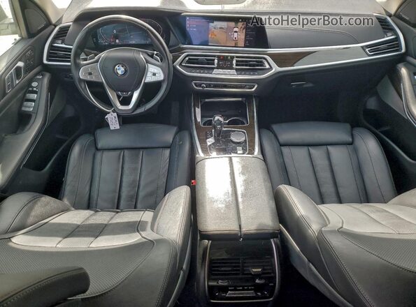 5UXCW2C53KL088895 2019 BMW X7 Белый Вид панели приборов