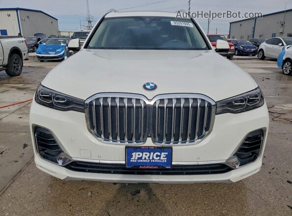 5UXCW2C53KL088895 2019 BMW X7 Белый Вид спереди