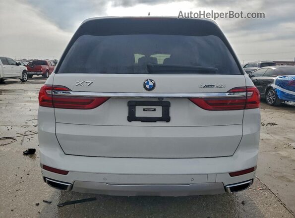 5UXCW2C53KL088895 2019 BMW X7 Белый Вид сзади