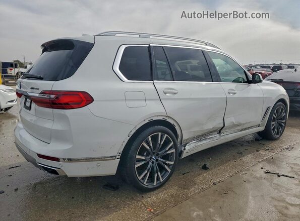 5UXCW2C53KL088895 2019 BMW X7 Белый Задняя правая четверть