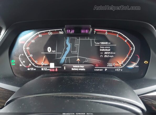 5UXCX4C57KLS36121 2019 BMW X7 Gray Widok tylnych siedzeń