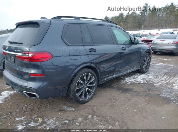 5UXCX4C57KLS36121 2019 BMW X7 Gray Tył prawy
