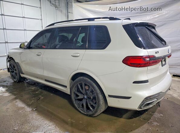 5UXCX4C57KLS36636 2019 BMW X7 Белый Задняя левая четверть