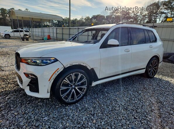 5UXCX6C06N9J77483 2022 BMW X7 Белый Передняя левая четверть