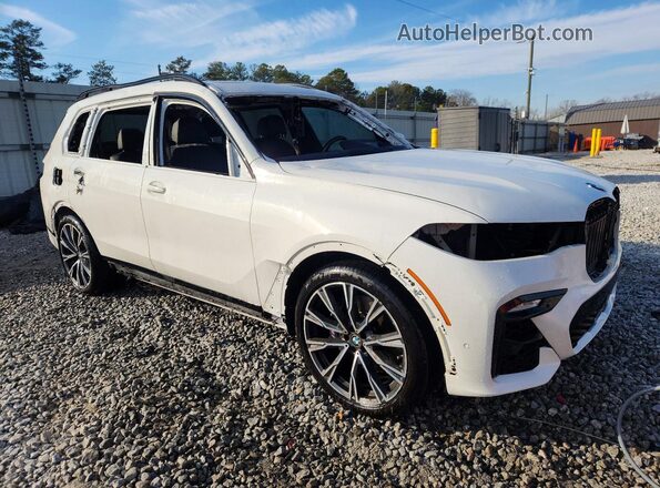 5UXCX6C06N9J77483 2022 BMW X7 Белый Передняя правая четверть