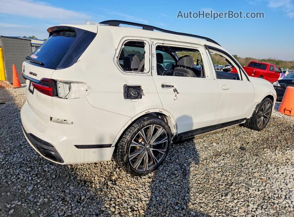 5UXCX6C06N9J77483 2022 BMW X7 Белый Задняя правая четверть