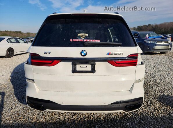5UXCX6C06N9J77483 2022 BMW X7 Белый Вид сзади