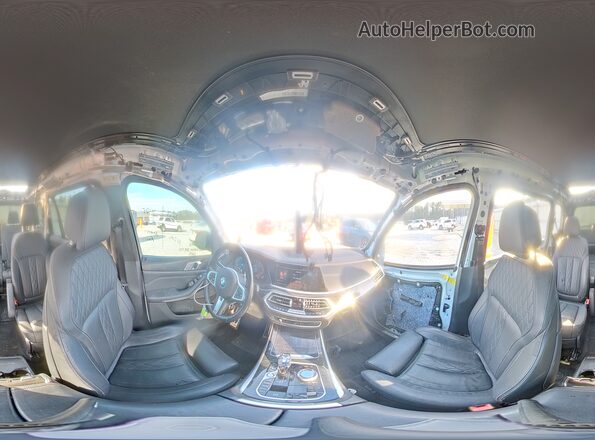5UXCX6C06N9J77483 2022 BMW X7 Белый Панорамный вид салона 360°